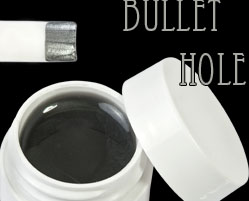 gel colorati metallici bullet hole 